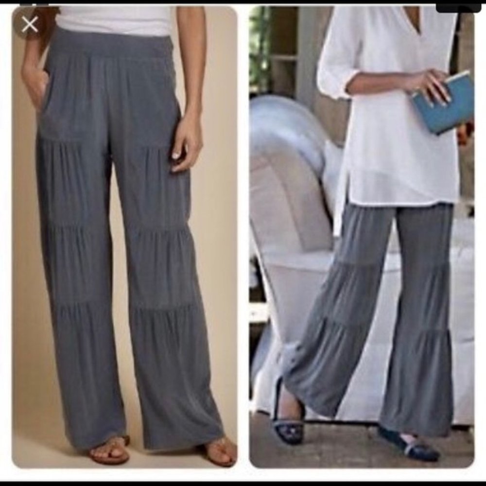 SOFT SURROUNDINGS ~ TERRACE PANTS ~ XL ~ SILK ~